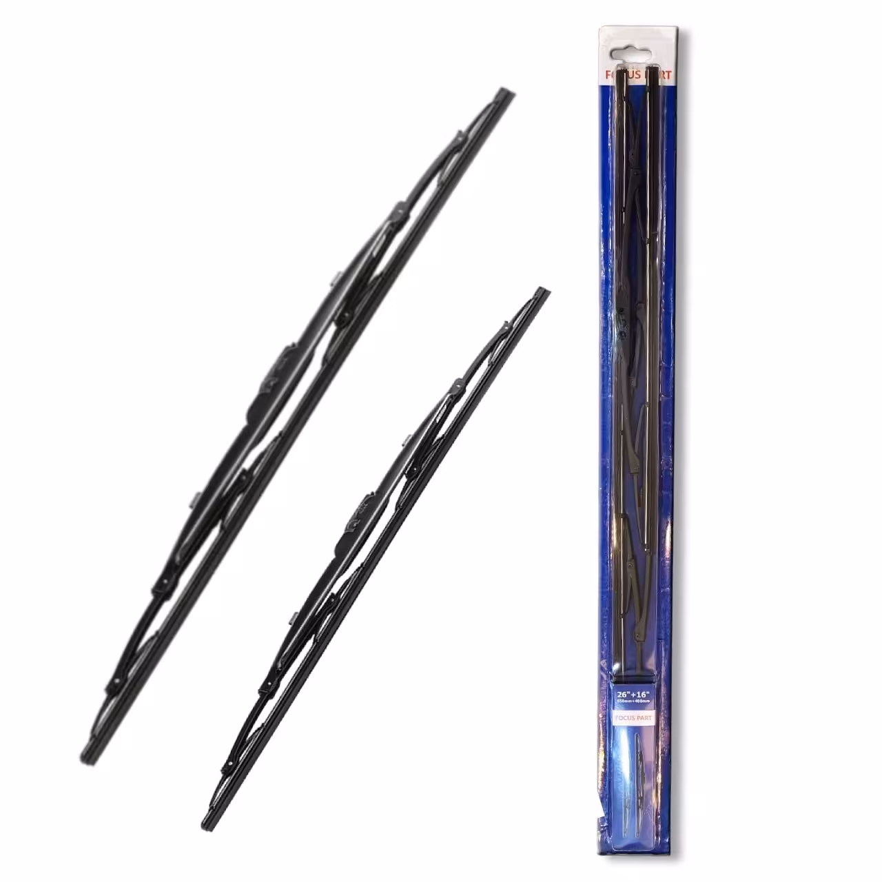 تیغه برف پاک کن تویوتا یاریس چپ و راست برند فوکس پارت مدل فلزی