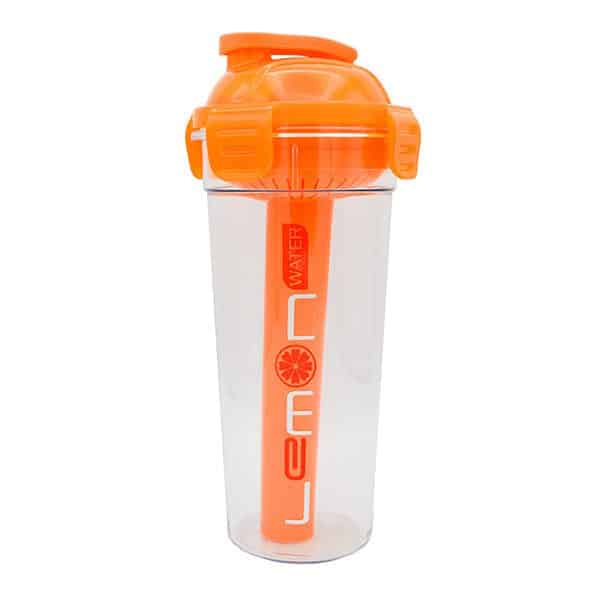 قمقمه دتاکس واتر 2 کاره مدل Lemon Cup ظرفیت 0٫670 لیتر