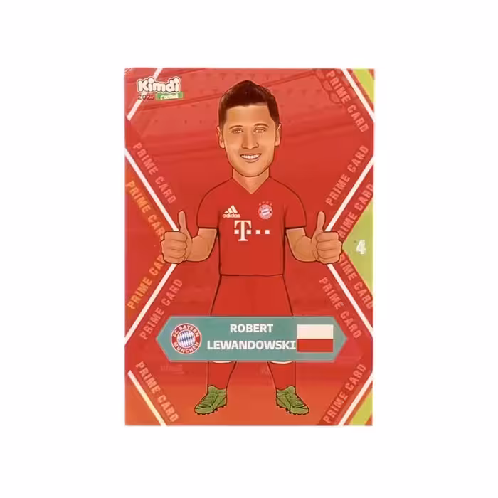 اسباب بازی شانسی کیمدی مدل فوتبالی 2025 طرح روبرت لواندوفسکی