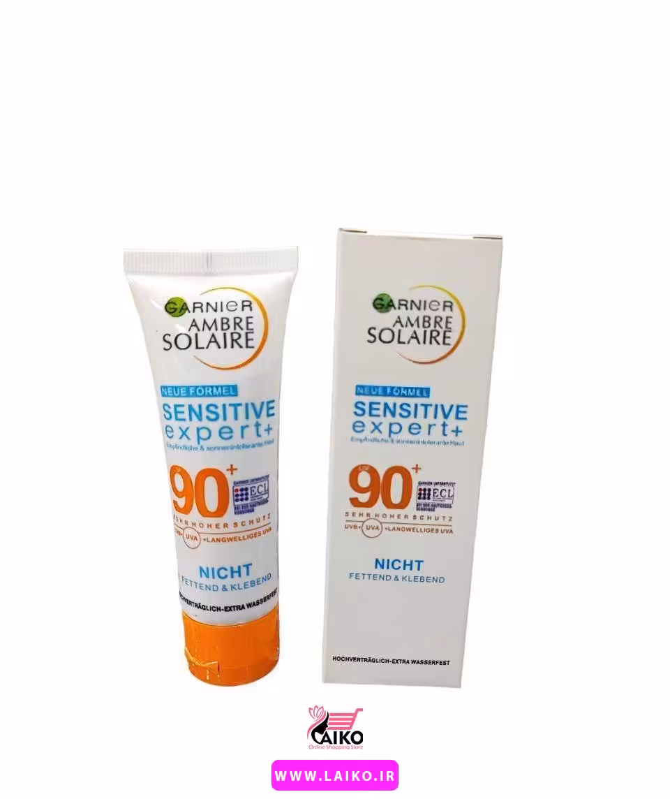 ضد آفتاب گارنیر ضد حساسیت مدل AMBRE SOLAIRE SENSITIVE 90