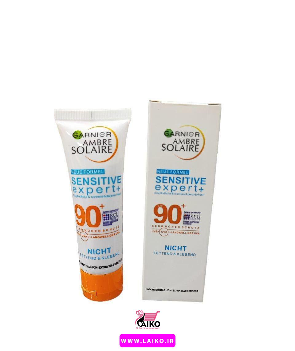 ضد آفتاب گارنیر ضد حساسیت مدل AMBRE SOLAIRE SENSITIVE 90