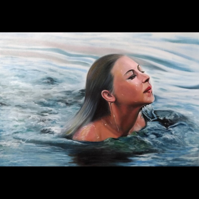 تابلو نقاشی رنگ و روغن کد 95885