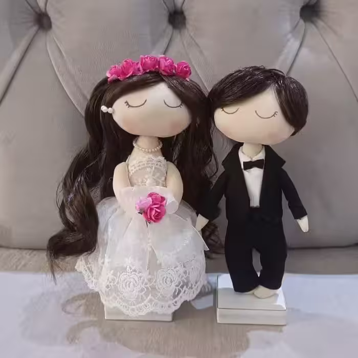 عروسک فرشته عروس و داماد