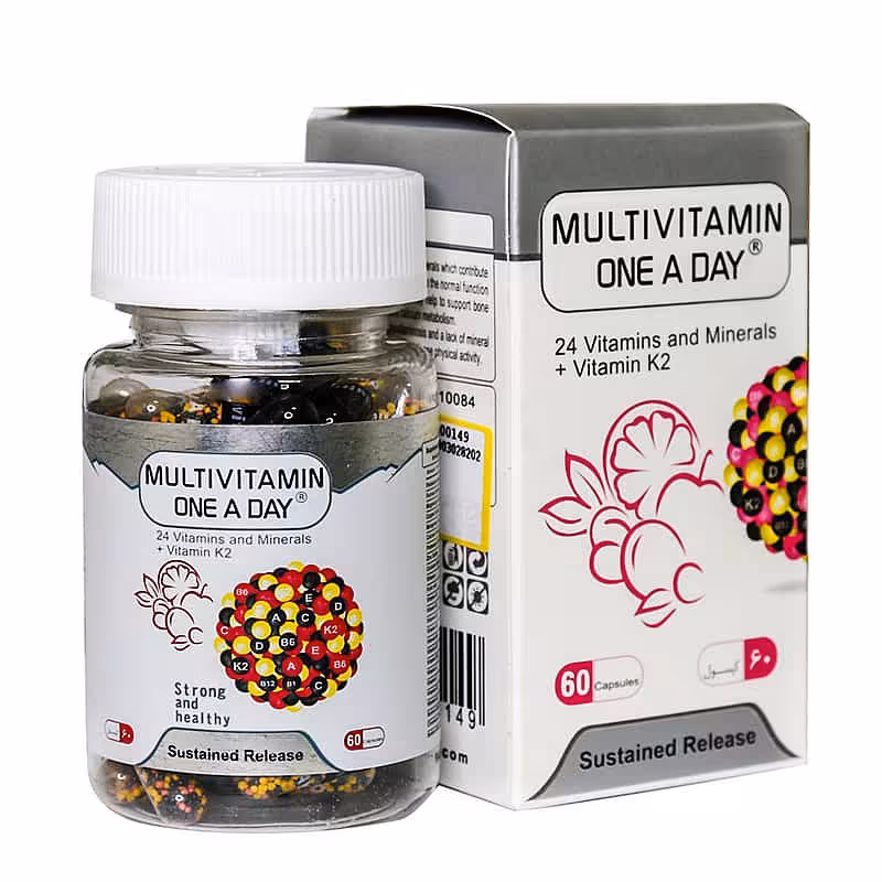قیمت خرید اینترنتی کپسول مولتی ویتامین وان ا دی 60 عدد داروخانه آنلاین فارموکسین