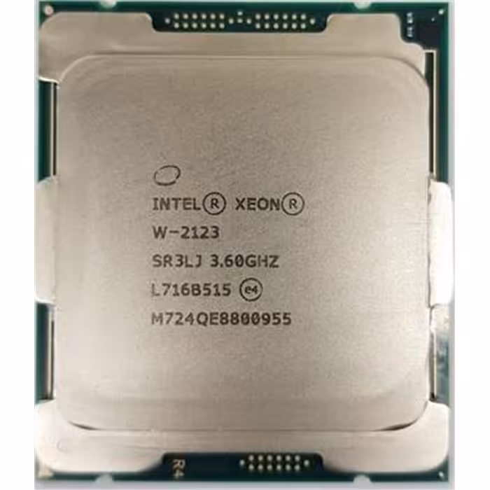 سی پی یو تری اینتل مدل زئون دبلیو 2123 با فرکانس 3.6 گیگاهرتز