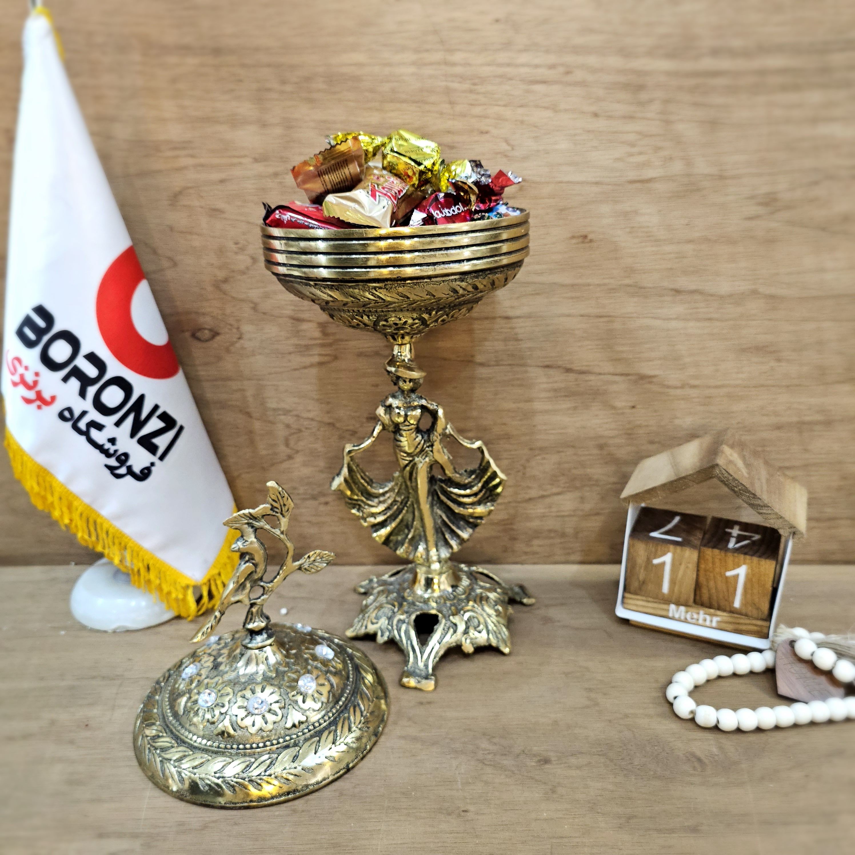 شکلات خوری برنزی پرنسس