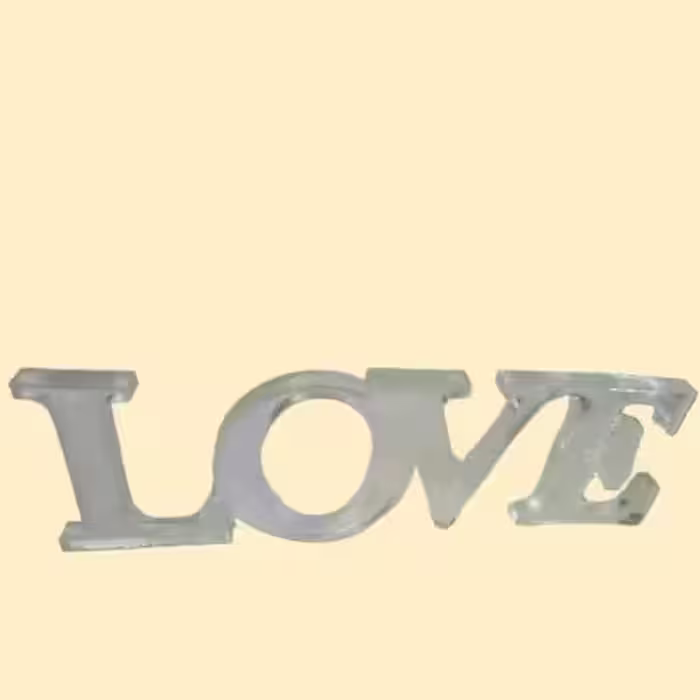 استندlove تزیینی دستساز رزینی