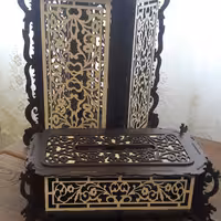 سطل و جادستمال چوبی