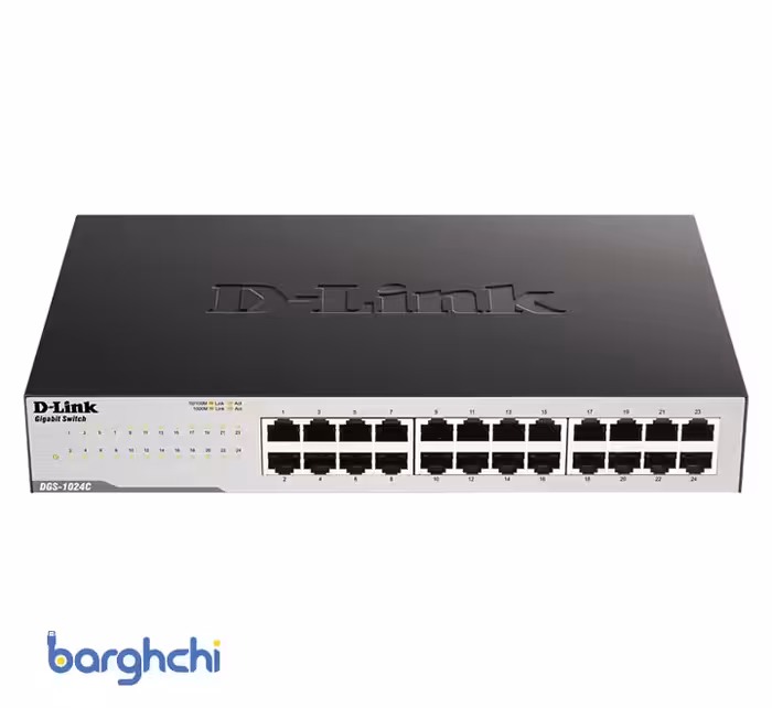 سوئیچ شبکه 24 پورت دی لینک مدل DGS-1024C