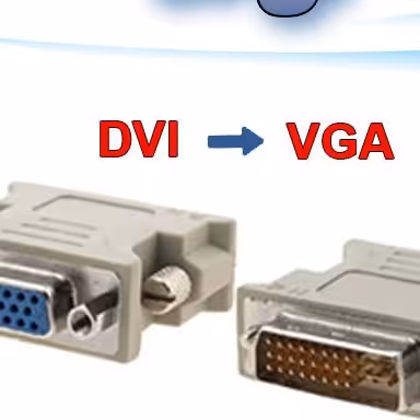 تبدیل سوکتی DVI TO VGA

