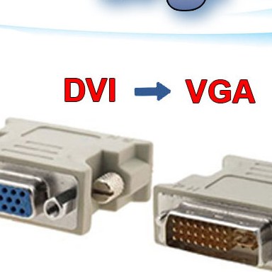 تبدیل سوکتی DVI TO VGA

