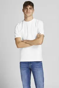 تی شرت سفید مردانه Jack Jones Jjerelaxed Tee Ss O neck Noos Jack &amp; Jones