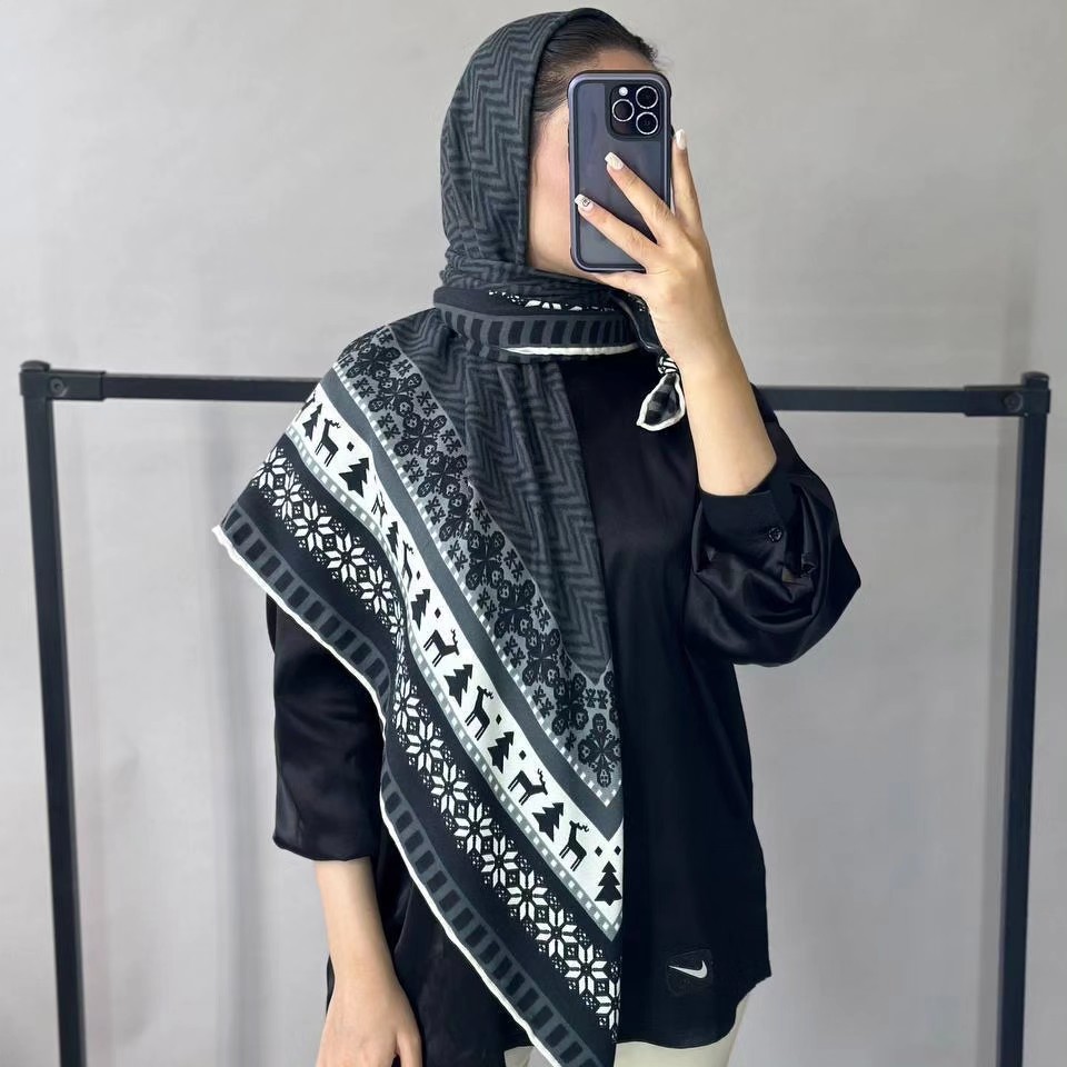 روسری نخ کشمیر 