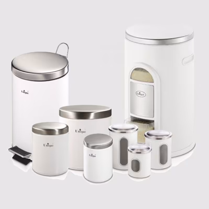 سرویس 8 پارچه سفید عروس یونیک کد 5400 (خارجی)