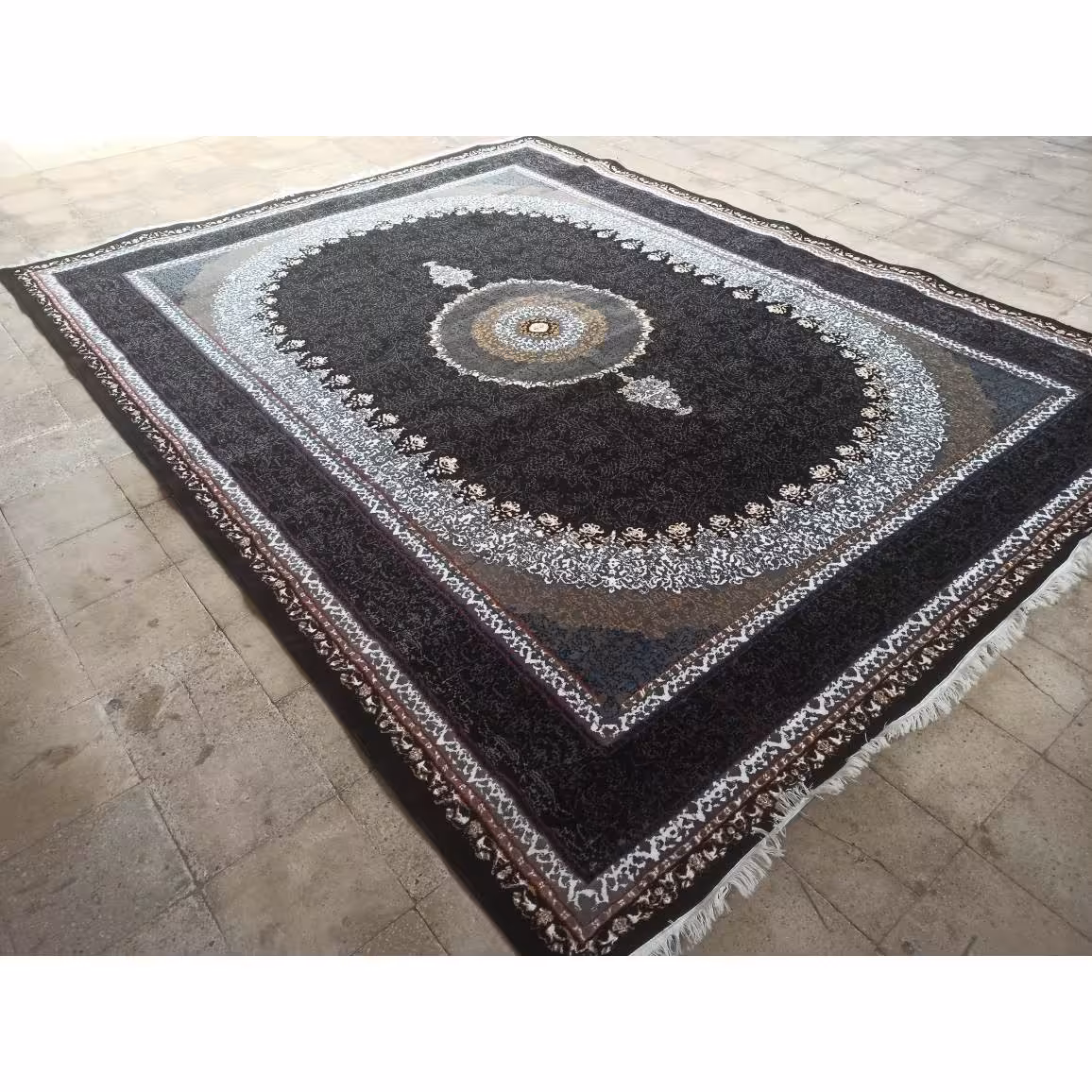 فرش 440 شانه تمامbcf تراکم 600 نقشه ساحل (ارسال رایگان)