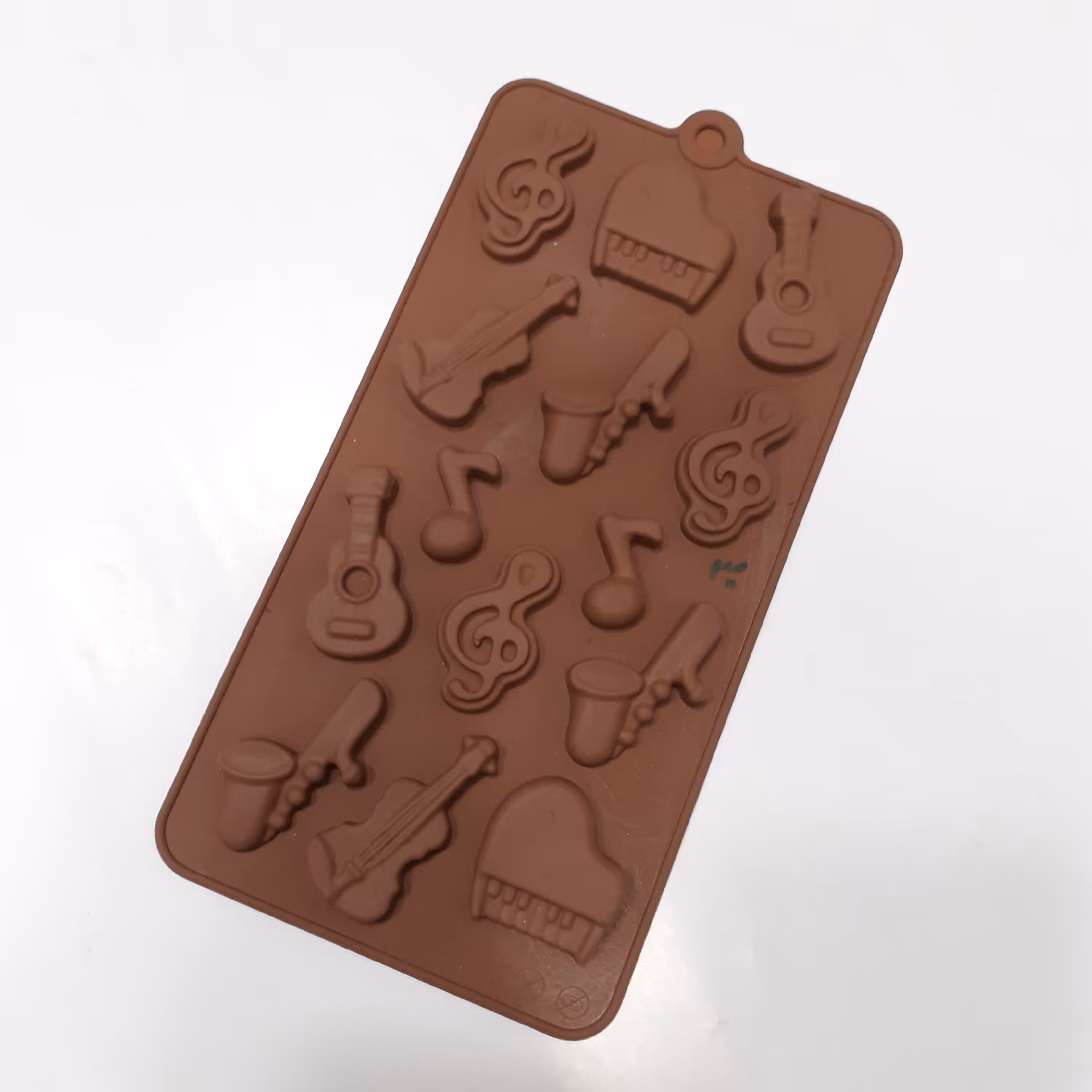 قالب سیلیکونی شکلاتی  آلات موسیقی 