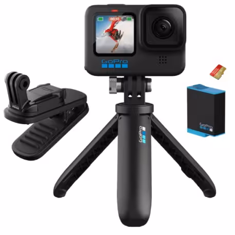 دوربین فیلم برداری ورزشی گوپرو مدل  HERO10 Black به همراه لوازم جانبی