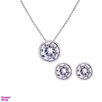 نیم ست نقره زنانه اقلیمه کد NN368