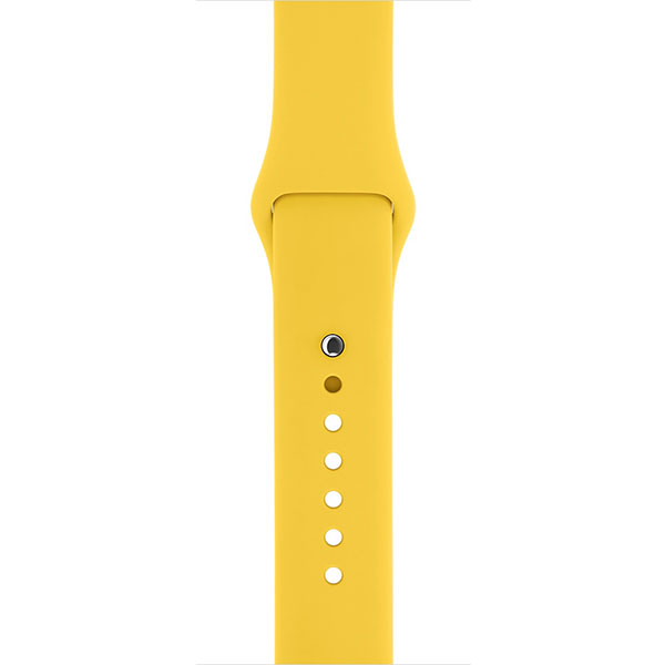 بند اپل واچ 3 اسپرت مدل 38mm Yellow Sport Band - Hiapple.ir