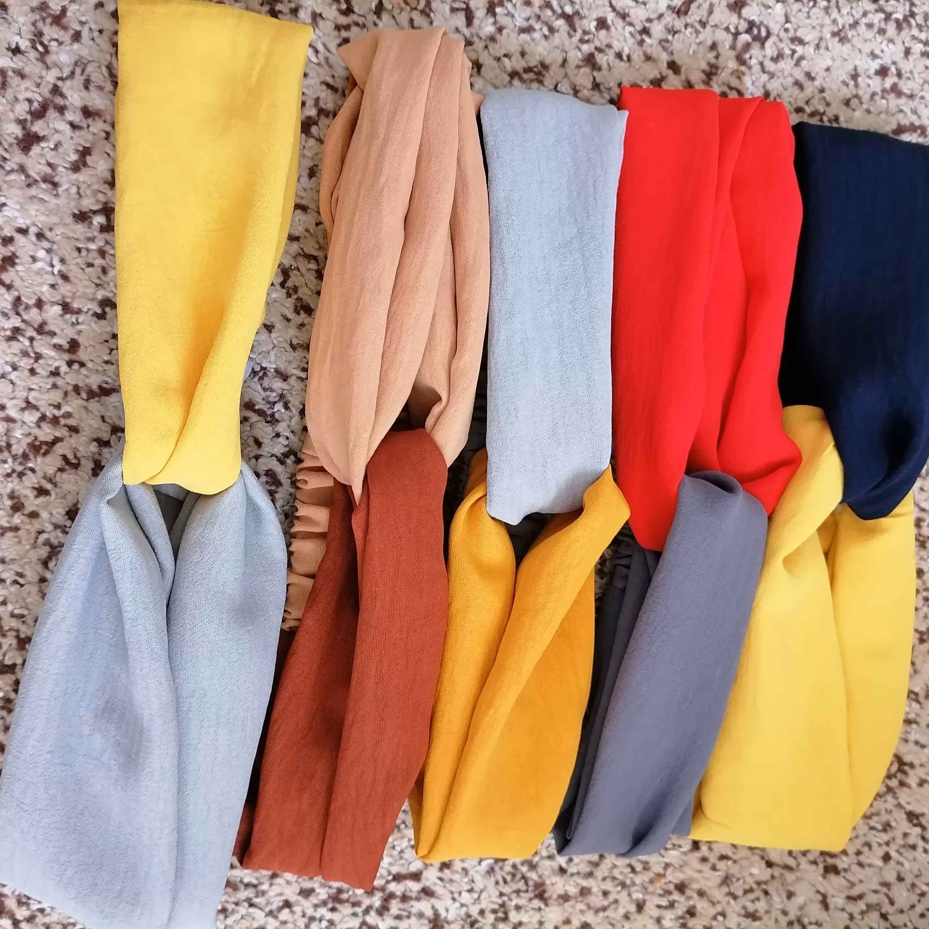 تل و هدبند ابروبادی گره ای ساده و دورنگ 12 عددی