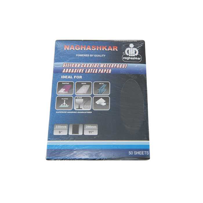 سنباده پوستاب چینی 400 پشت آبی نقاش کار