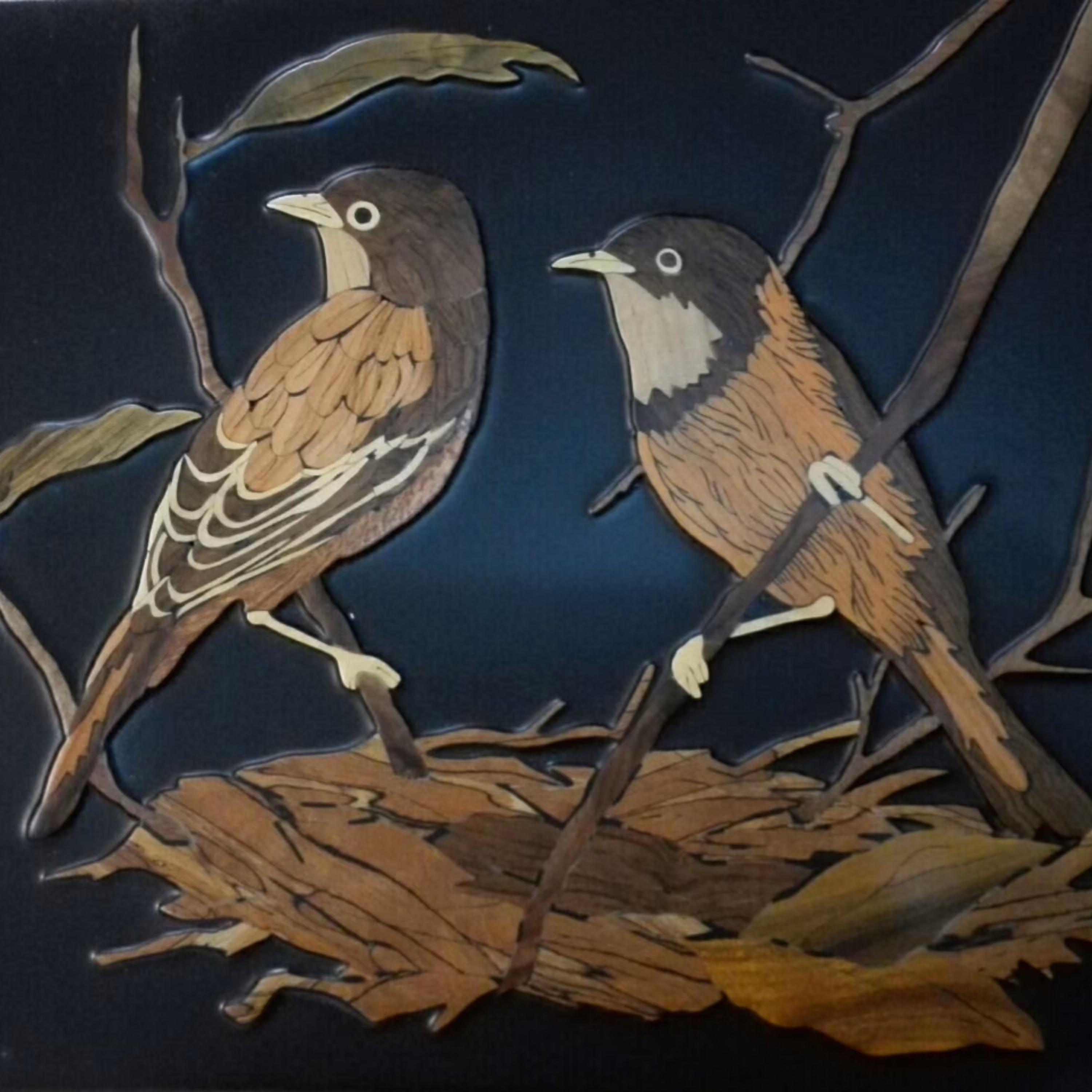 تابلو معرق چوب پلی استر