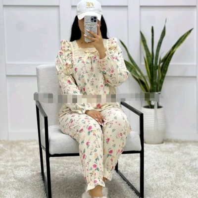 بلوز شلوار زنانه دخترانه جنس نخ کنفی وارداتی کیفیت تن خور عالی