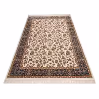 فرش ابریشم طرح دستبافت با نقشی بی نظیر