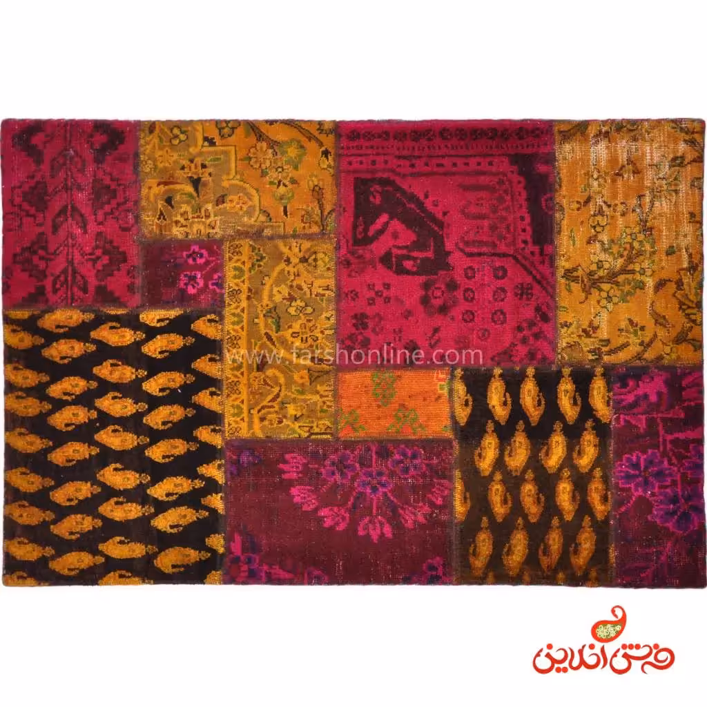 فرش دستباف کلاژ کد 5111
