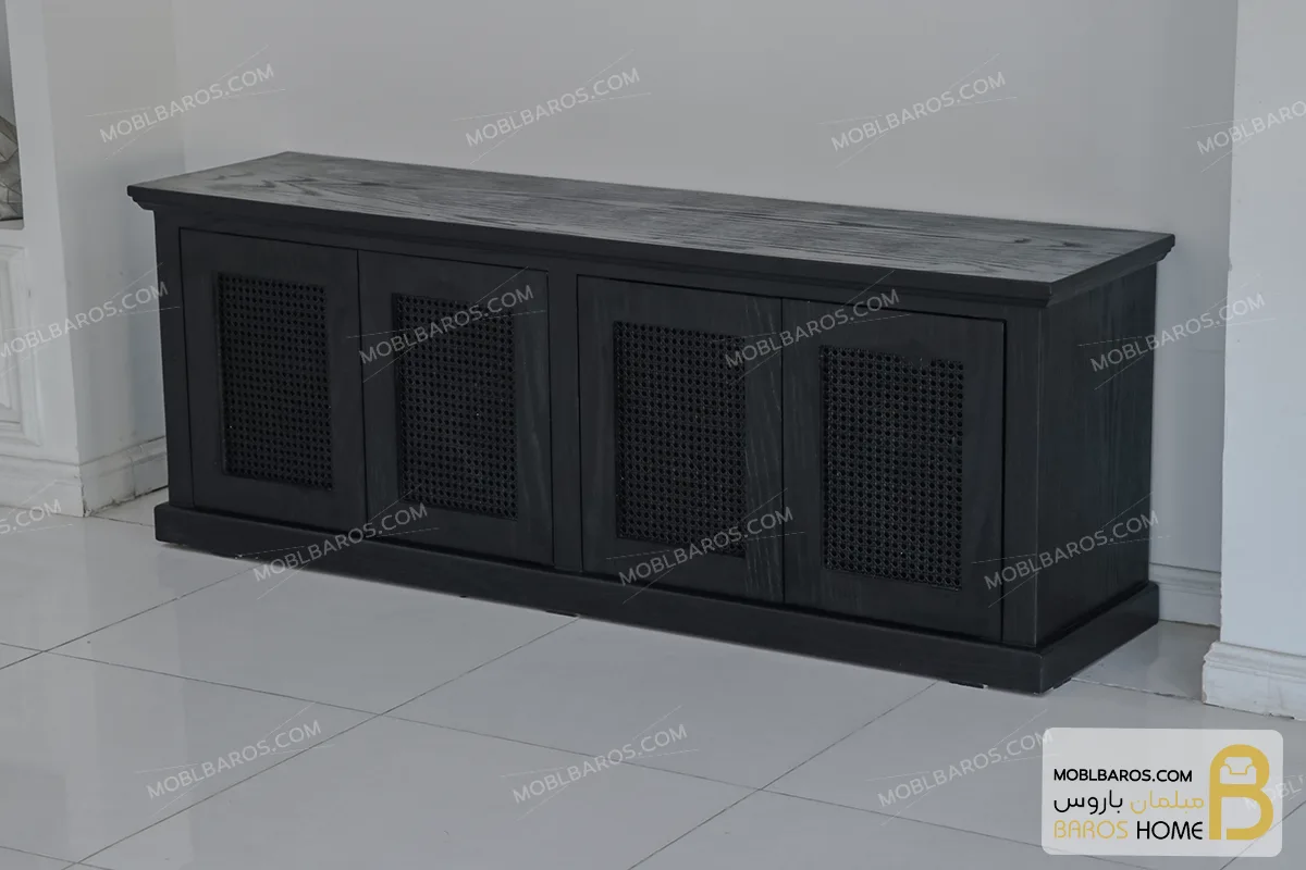 میز تلویزیون مدل حصیری مهسا کد 2