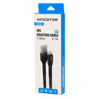 کابل آیفونی KingStar K103i 2.1A 1.1m

