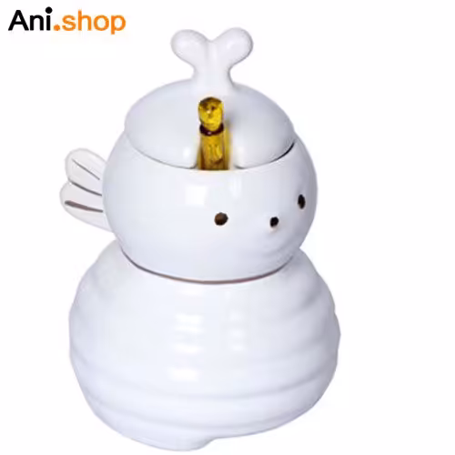 ظرف عسل طرح زنبوری کد 74