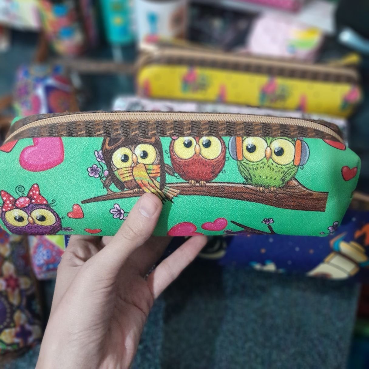 جامدادی بزرگ طرح جغد