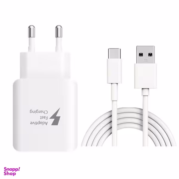 شارژر دیواری مدل EP-TA300 همراه با کابل USB-C