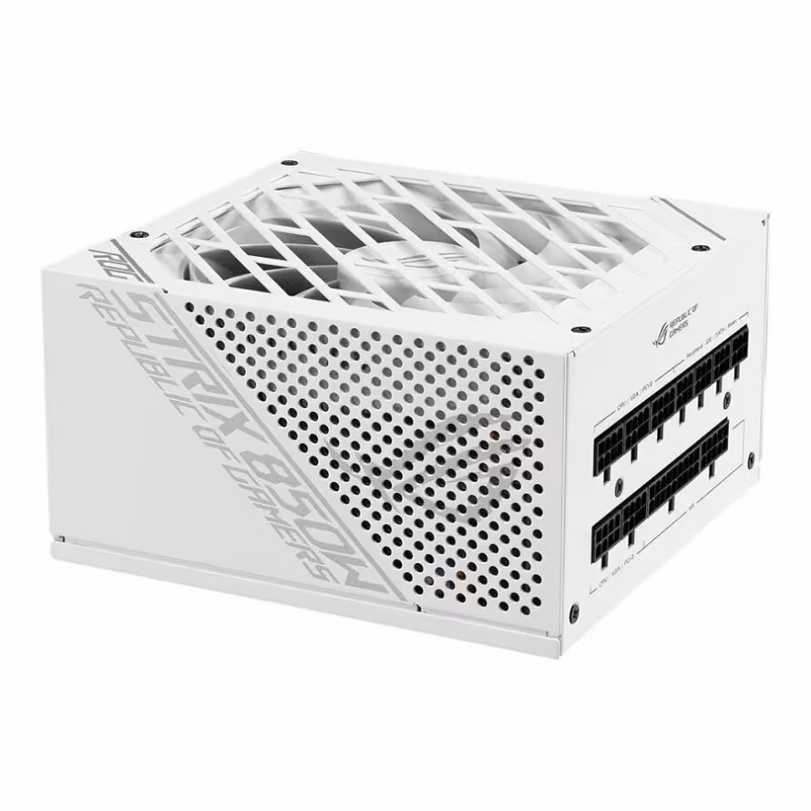پاور گیمینگ 850 وات ایسوس ROG STRIX 850G WHITE Gold Full Modular