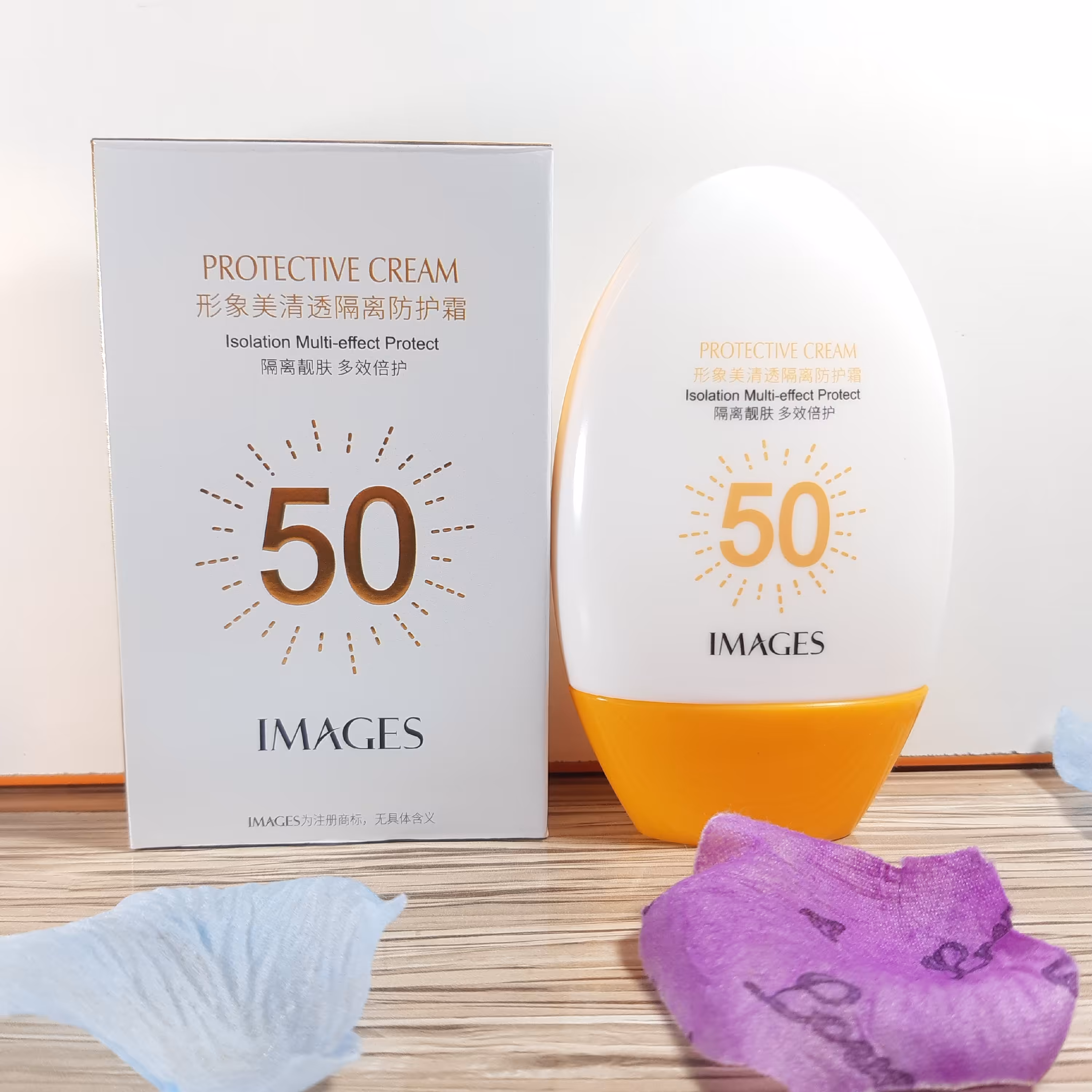 کرم ضدآفتاب بی رنگ SPF50 ایمیجز(اصل)
