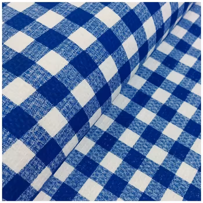 پارچه آشپزخانه پنبه دستمالی متری چهارخانه  اعلا 