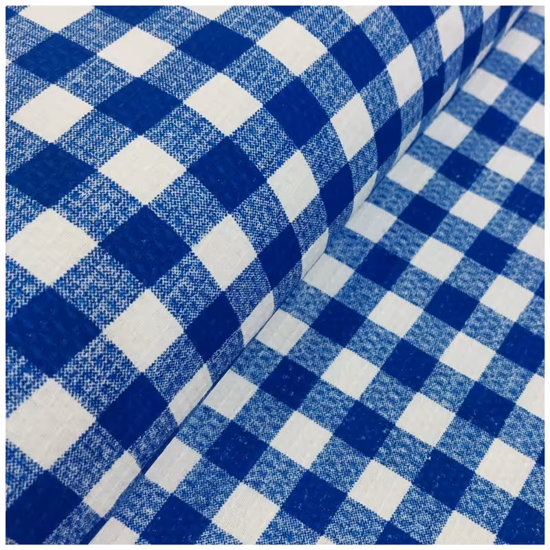 پارچه آشپزخانه پنبه دستمالی متری چهارخانه  اعلا 