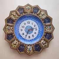 ساعت میناکاری و خاتم 42سانتی