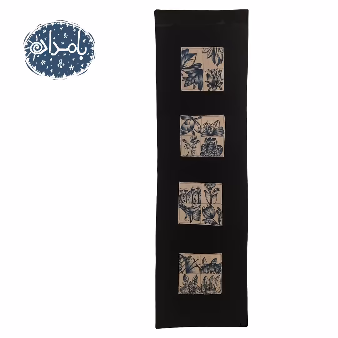 رانر رومیزی تکه دوزی 35 در 118 لنین نقاشی شده با دست 