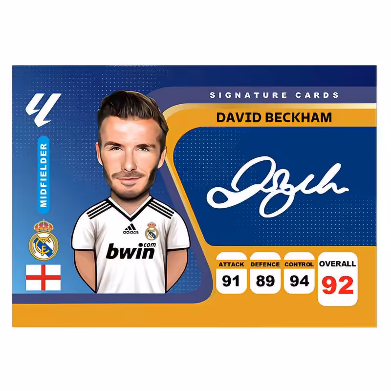 اسباب بازی شانسی مدل امضای دیوید بکهام سری 2024