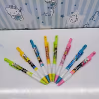 مداد اتود سایز 2 تراش سرخود  طرح عروسکی و فانتزی