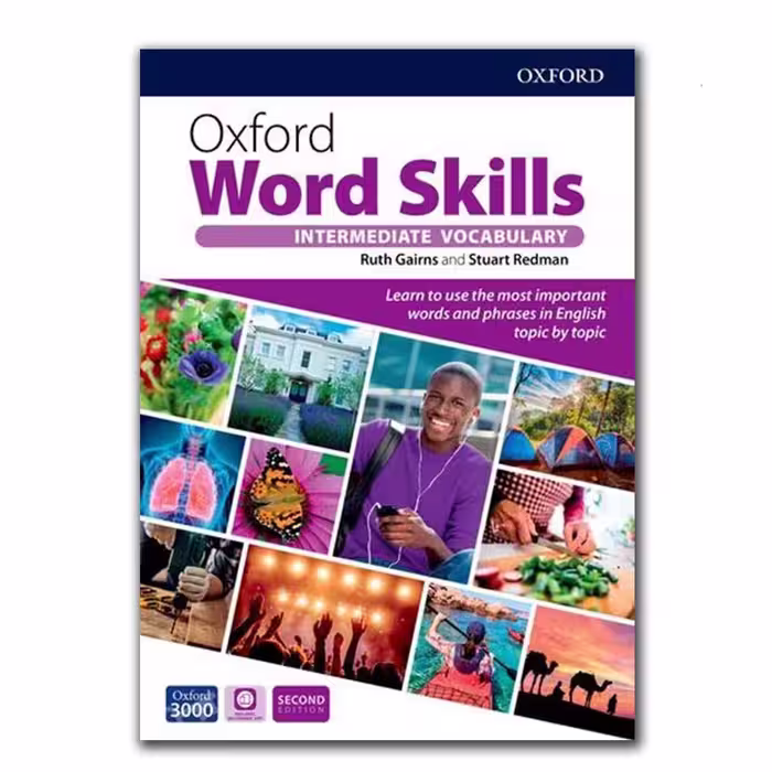 کتاب Oxford Word Skills 2nd Edition Intermediate  وزیری