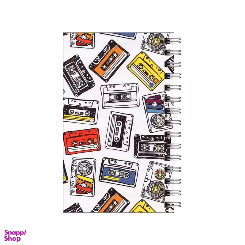 دفترچه یادداشت ۶۰ برگ مدل to do list طرح نوار کاست کد 2833969