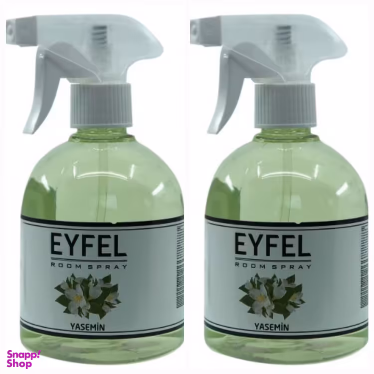 اسپری خوشبوکننده هوا ایفل مدل گل یاس حجم 500 میلی لیتر بسته 2 عددی