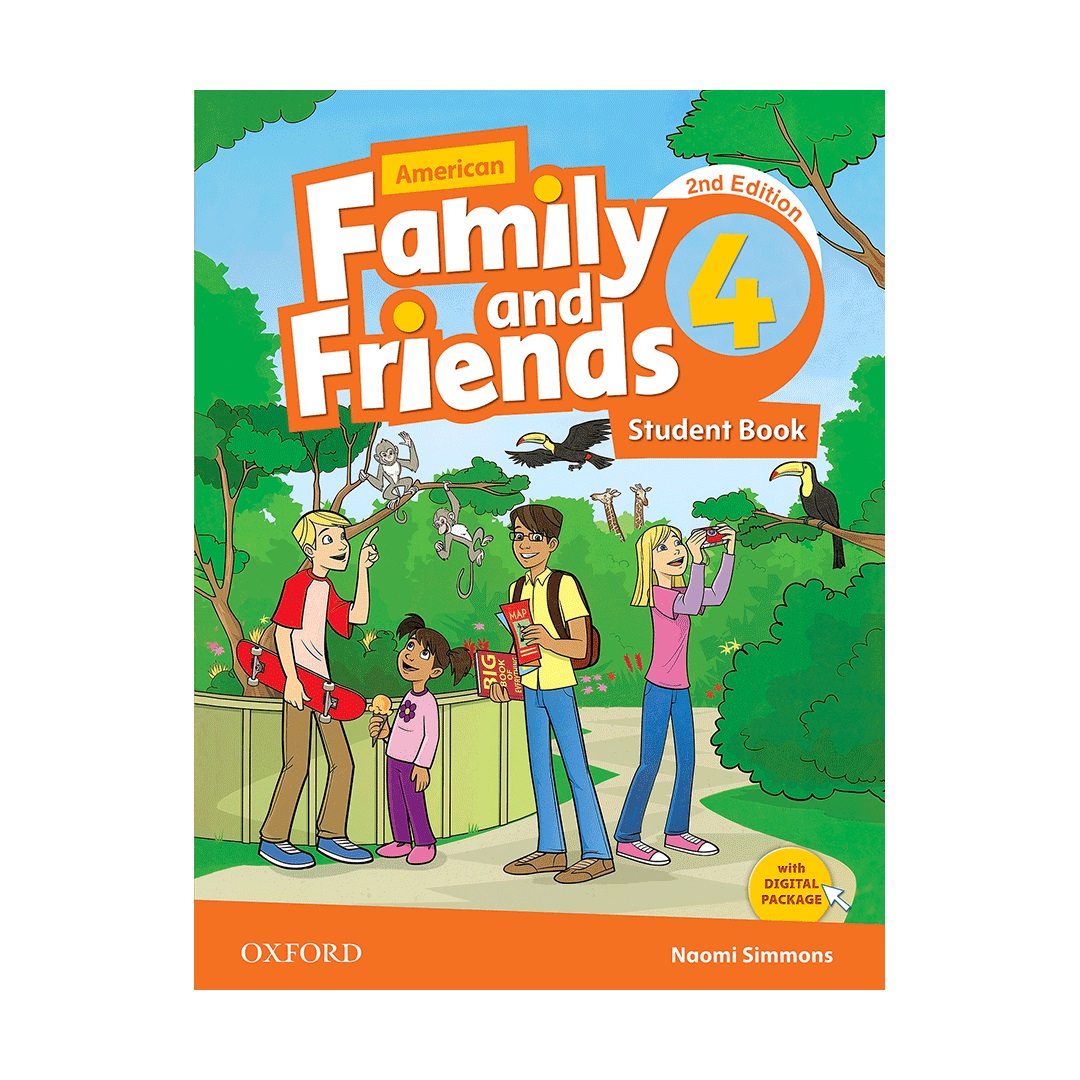 کتاب American Family and Friends 2nd Edition اثر Naomi Simmons انتشارات Oxford