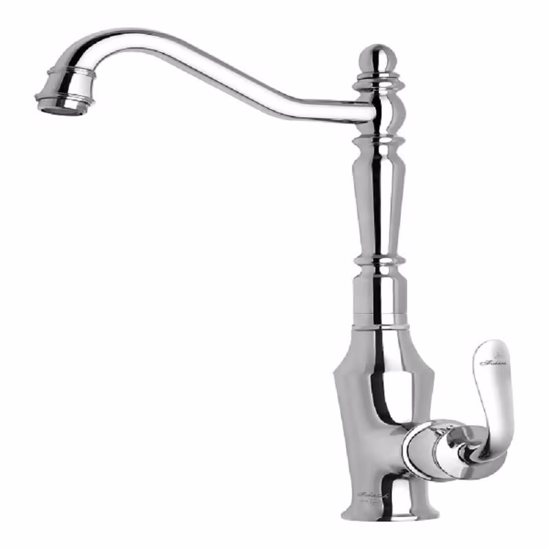 شیر آشپزخانه فاخته مدل بامبو  کروم 