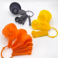 پیمانه پلاستیکی 9 عددی