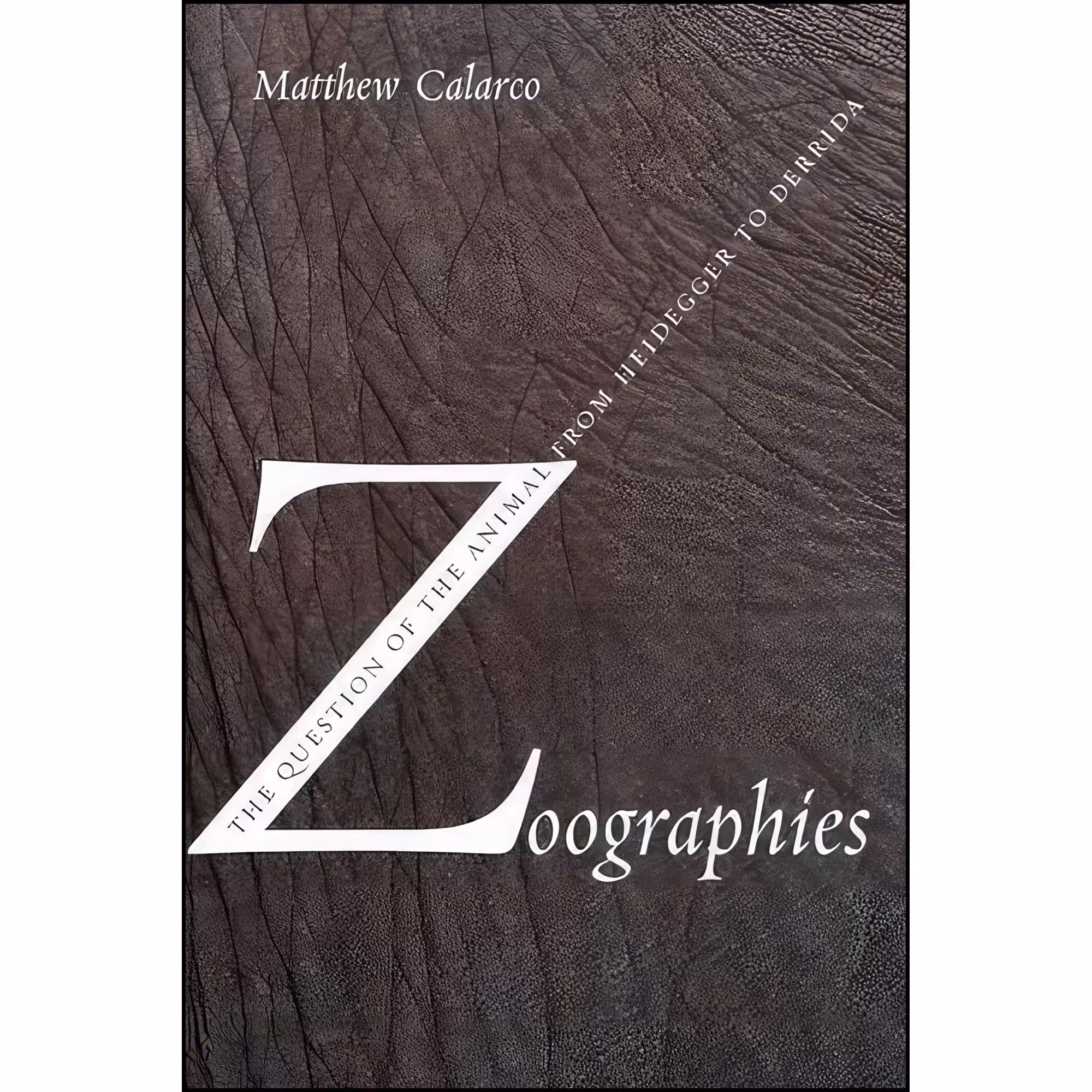 کتاب زبان اصلی Zoographies اثر Matthew Calarco