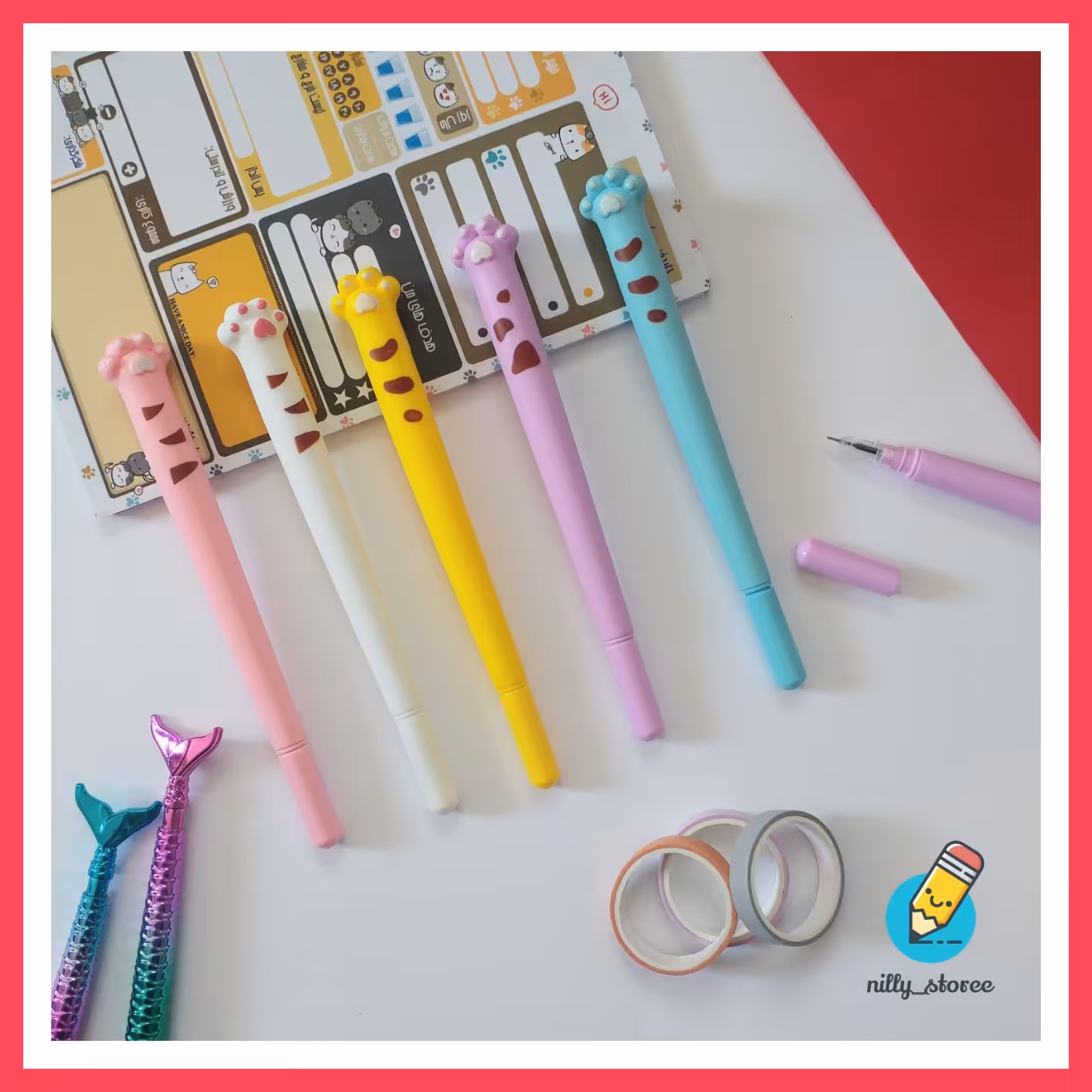 روانویس پنجه گربه نوک 5 دهم و قابل تعویض